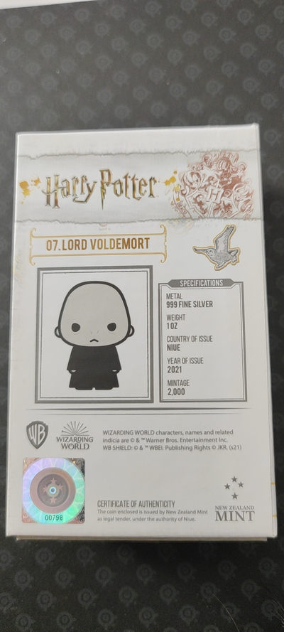 【随心拍&Getcoins】钱币拍卖第九十期～ chibi哈利波特魔法系列  伏地魔