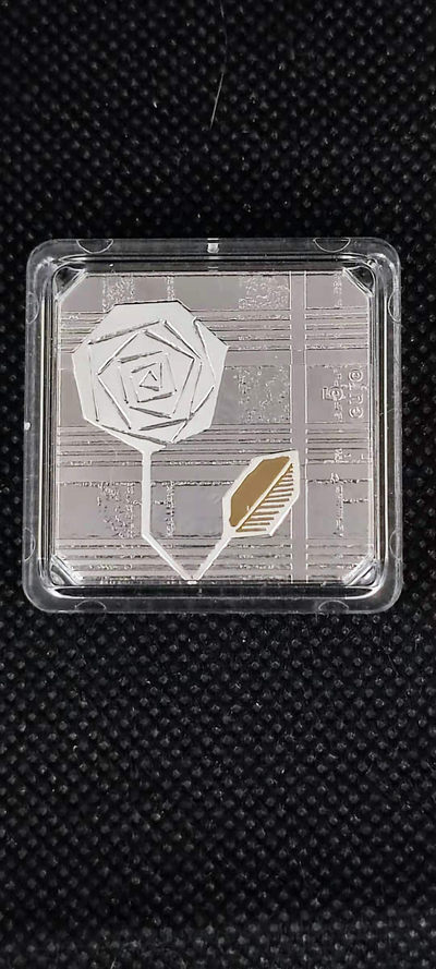 【随心拍&Getcoins】钱币拍卖第九十期～ 拉脱维亚  现代艺术银币