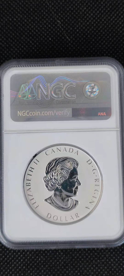 【随心拍&Getcoins】钱币拍卖第九十期～ 加拿大2021年从海到海和平女神系列二高浮雕精制纪念银币