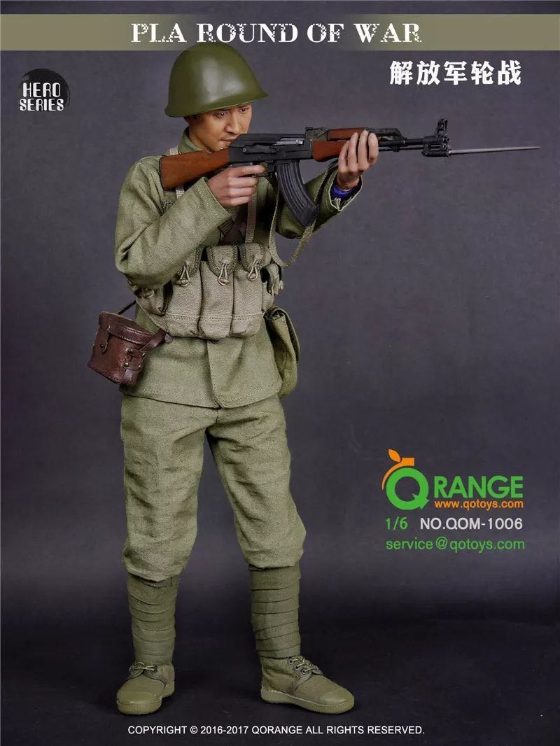 零元拍：QORANGE QOTOYS 1/6 英雄系列 - 解放军轮战套装