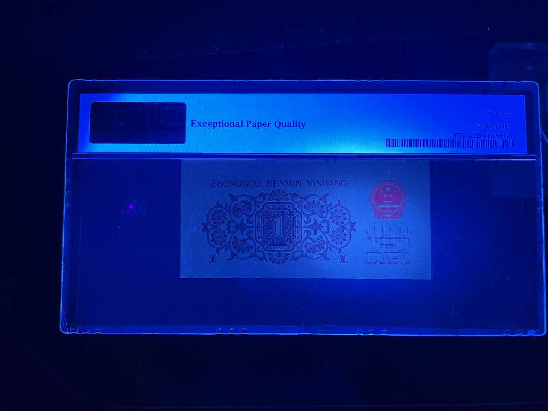 【华誉王者】1673期拍卖 蓝三平豹子8 无47 PMG66E 249-0183888