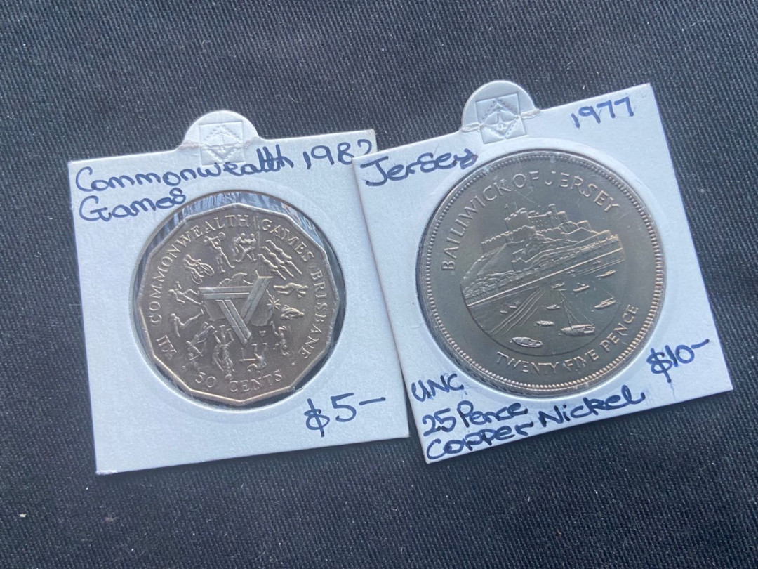 【币观天下】第149场钱币拍卖 【澳大利亚】+杰西岛克朗币一枚