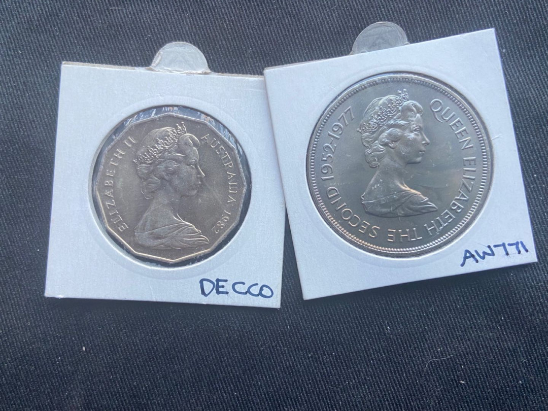 【币观天下】第149场钱币拍卖 【澳大利亚】+杰西岛克朗币一枚