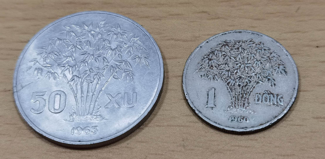 马甸外币专卖微拍第五十三期，外国非贵金属纪念币流通币专场，陆续上新欢迎关注 越南吴庭艳一对