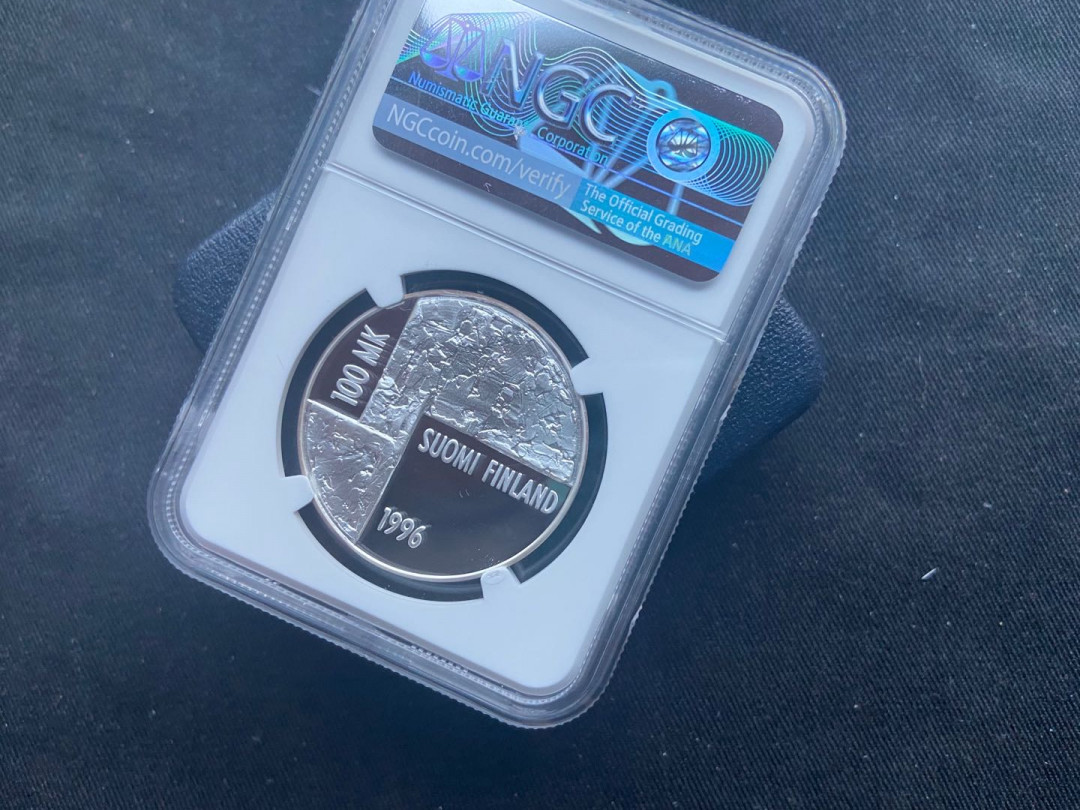 【币观天下】第149场钱币拍卖 【芬兰】克劳斯获奖币海莲娜【ngc70】世界最佳艺术币