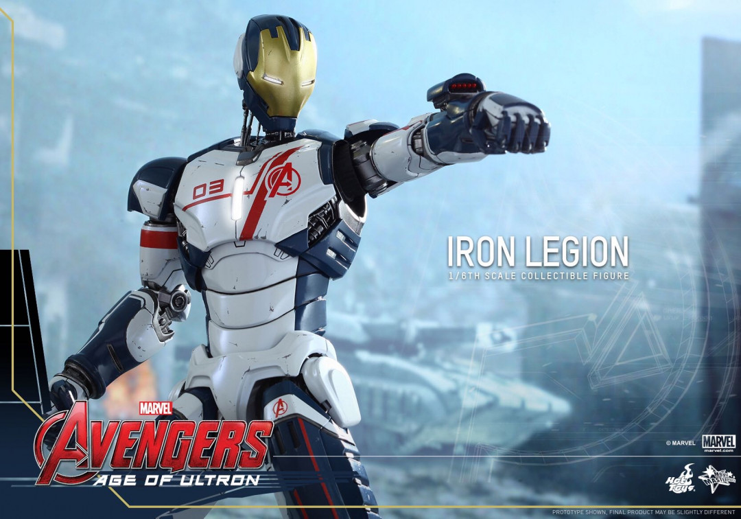 L零元拍：Hottoys 1/6 MMS299《复联2》- 钢铁军团 / Iron Legion