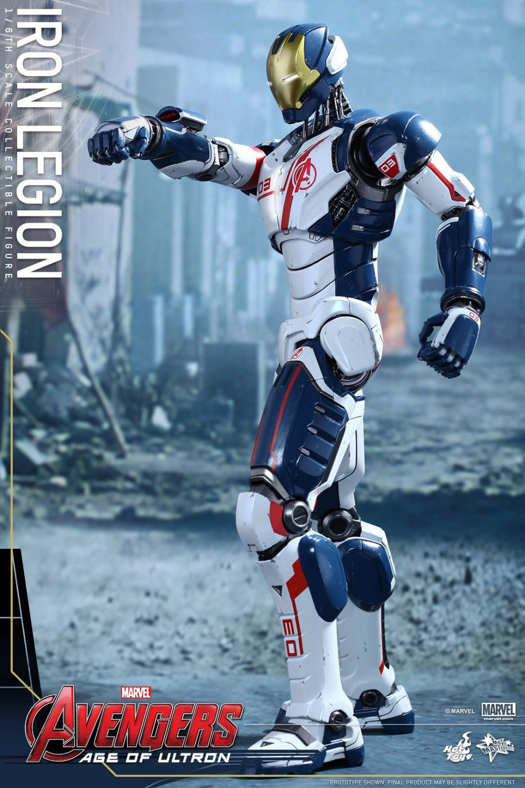 L零元拍：Hottoys 1/6 MMS299《复联2》- 钢铁军团 / Iron Legion