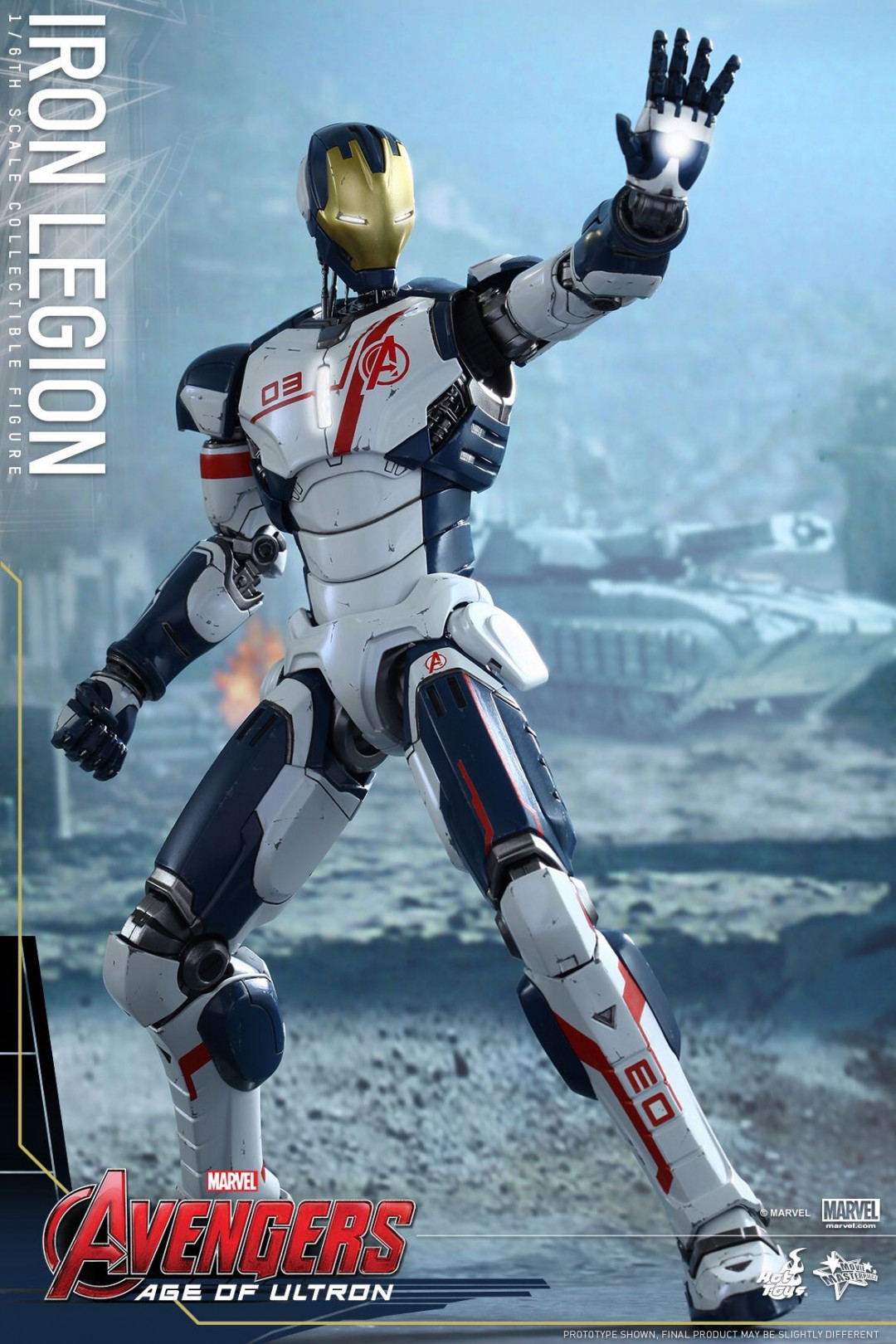 L零元拍：Hottoys 1/6 MMS299《复联2》- 钢铁军团 / Iron Legion