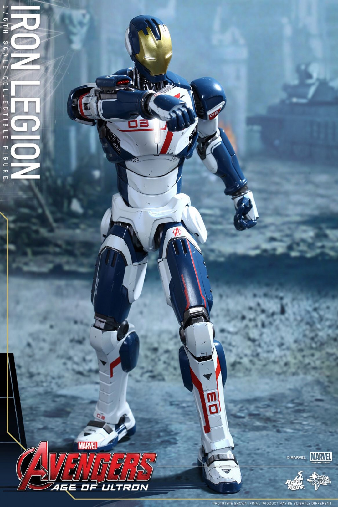 L零元拍：Hottoys 1/6 MMS299《复联2》- 钢铁军团 / Iron Legion