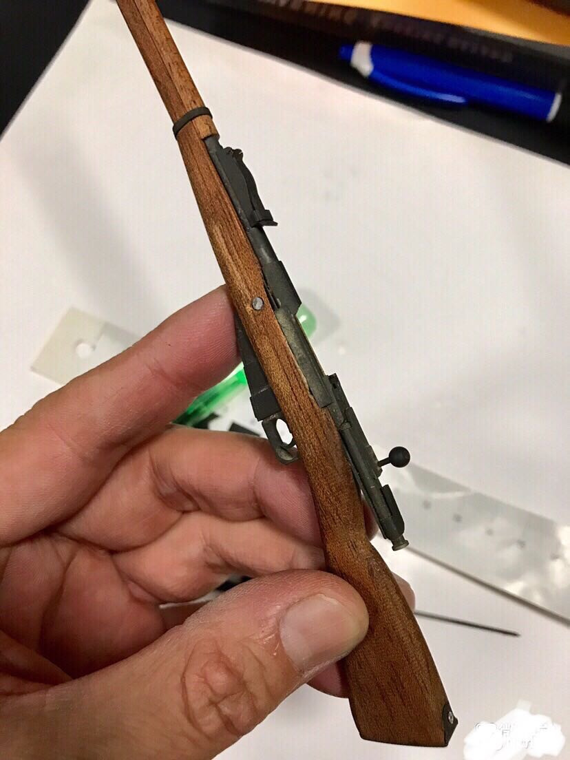 零元拍：1/6 金属与木制 WWII 苏军 莫辛纳甘步枪