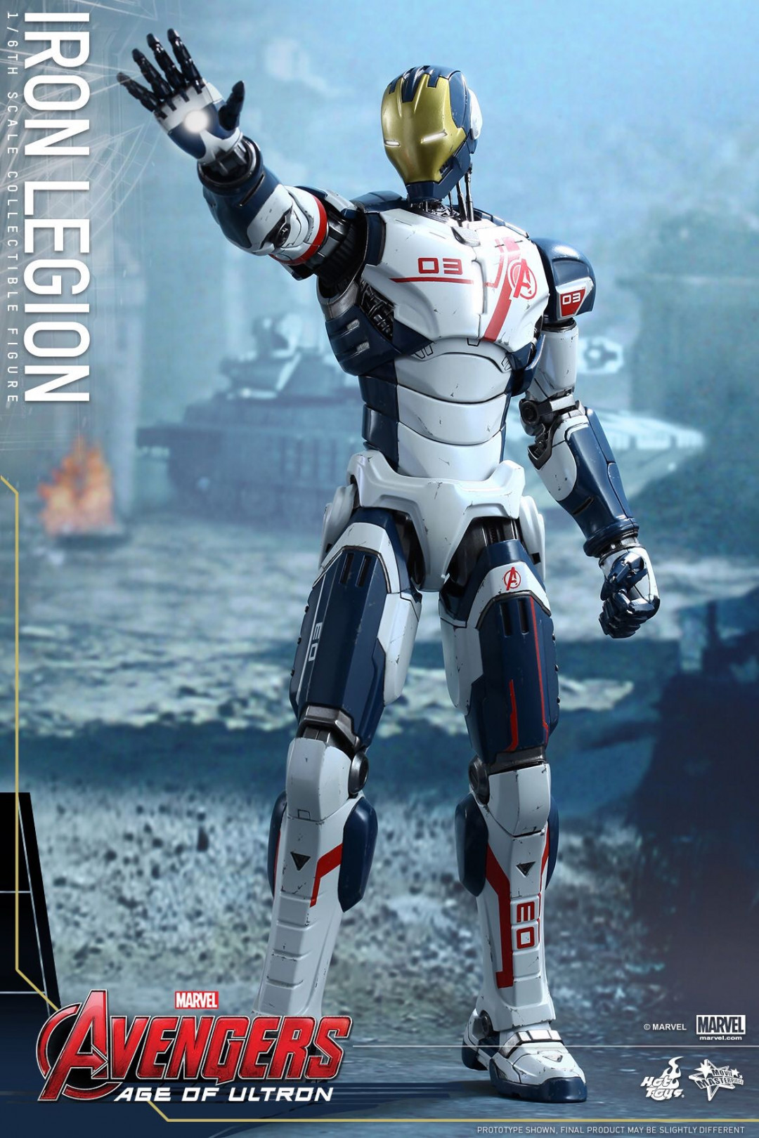 L零元拍：Hottoys 1/6 MMS299《复联2》- 钢铁军团 / Iron Legion