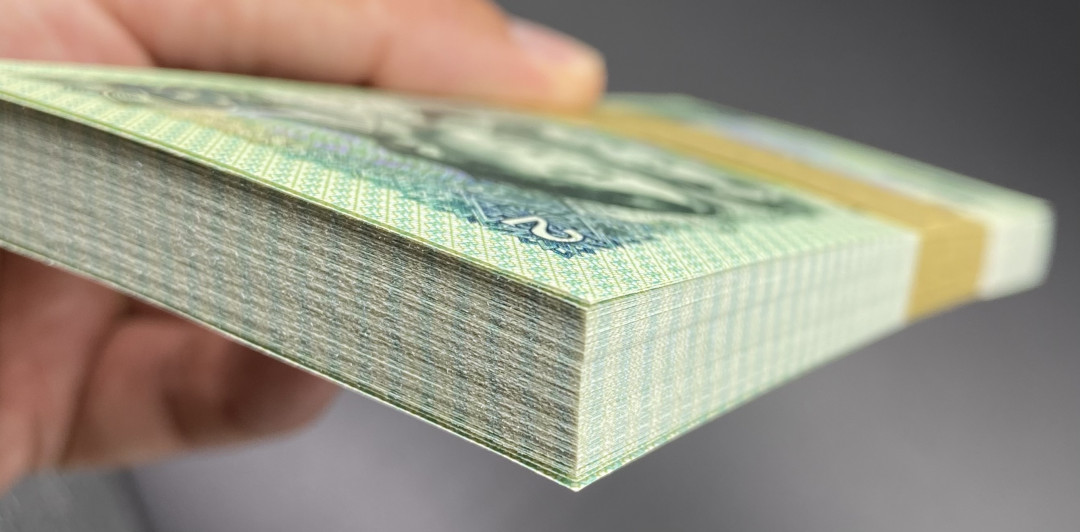 【华誉王者】1675期拍卖 902绿幽灵捆拆百连刀货，PD34101201百连，有PD34101234顺子号，绝品无斑，油墨飘香