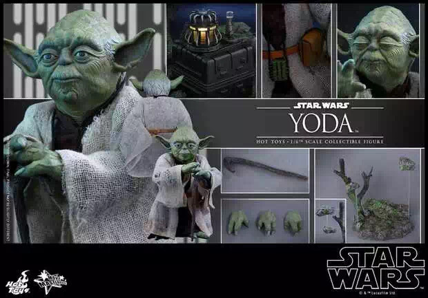 L零元拍：1/6 尤达大师 HotToys MMS369 星球大战 帝国反击战 犹达大师