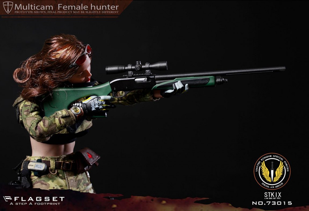 零元拍：FLAGSET ：1/6 战争天使 MC迷彩 - 安琪拉 Angela（FS-73015）