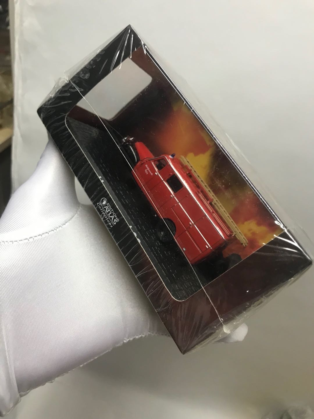 零元拍：老式消防车模型