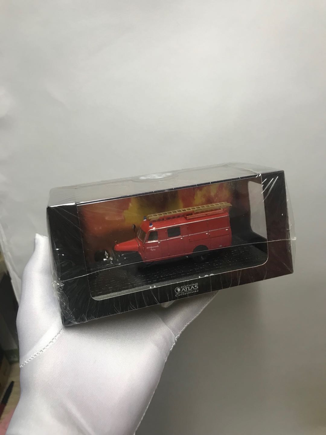 零元拍：老式消防车模型