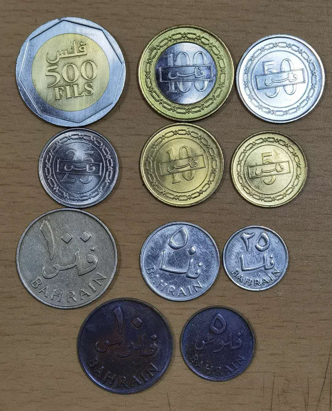 马甸外币专卖微拍第五十三期，外国非贵金属纪念币流通币专场，陆续上新欢迎关注 巴林新老版2套