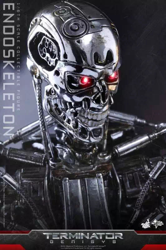 零元拍： HT MMS352 〖终结者 创世纪〗1/6 终结者骨架 Endoskeleton，全新未拆