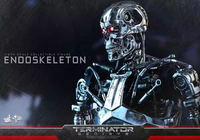 零元拍： HT MMS352 〖终结者 创世纪〗1/6 终结者骨架 Endoskeleton，全新未拆