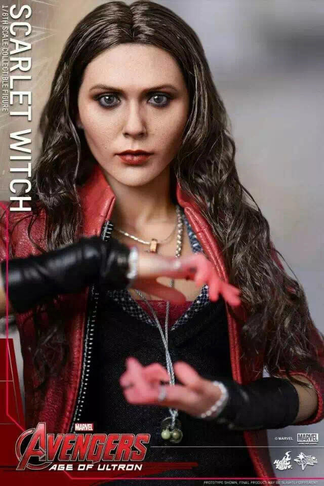 零元拍： Hottoys 1/6 MMS301《复仇者联盟2-奥创纪元》- 绯红女巫