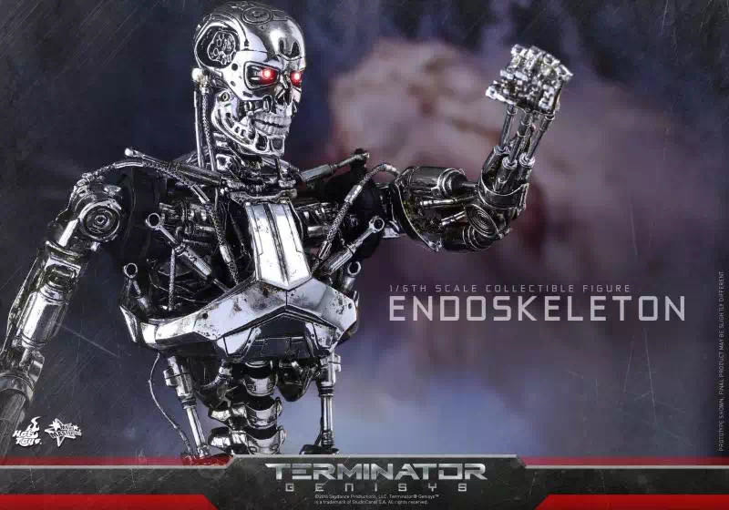 零元拍： HT MMS352 〖终结者 创世纪〗1/6 终结者骨架 Endoskeleton，全新未拆