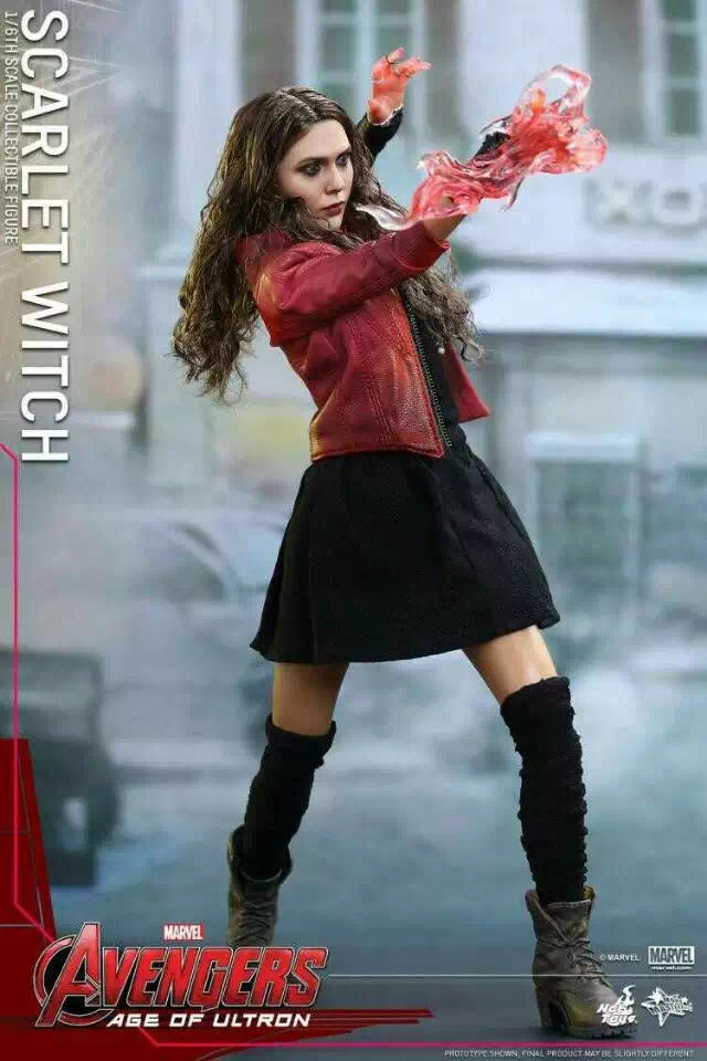零元拍： Hottoys 1/6 MMS301《复仇者联盟2-奥创纪元》- 绯红女巫