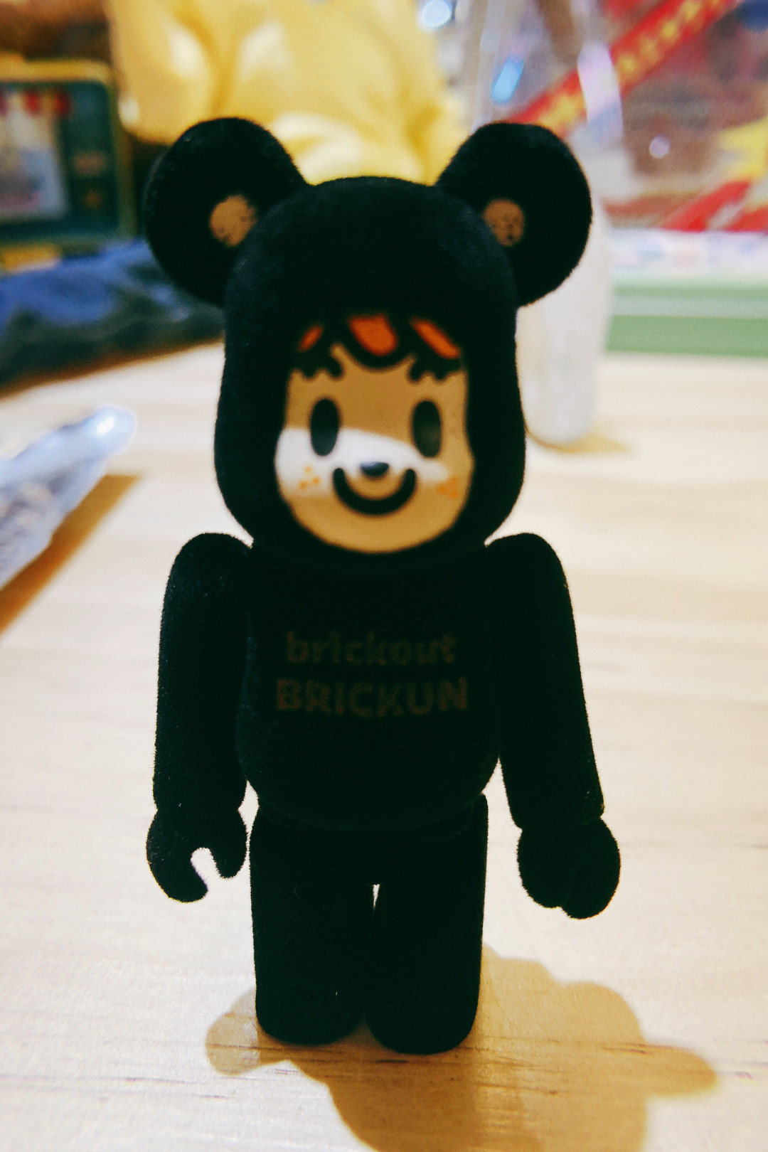日本中古bearbrick 100趴 植绒brickun