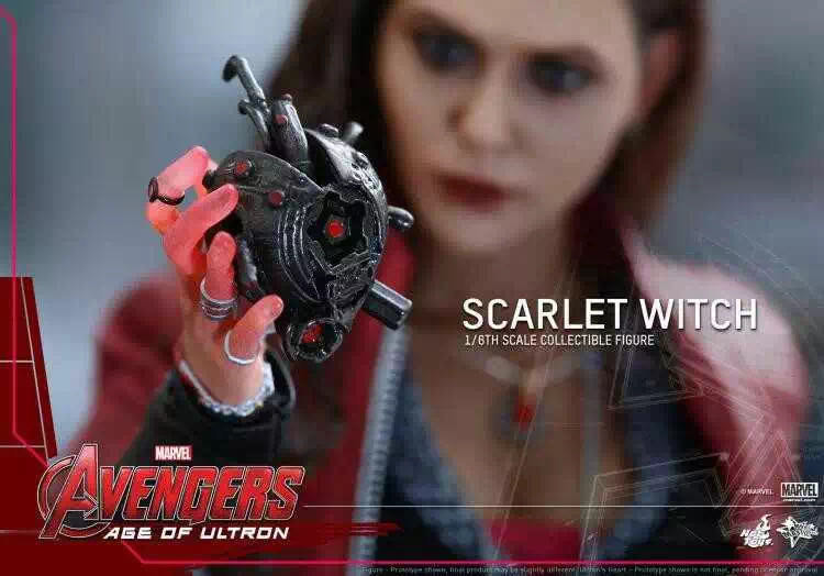零元拍： Hottoys 1/6 MMS301《复仇者联盟2-奥创纪元》- 绯红女巫