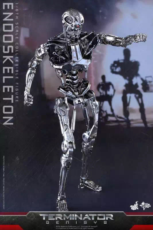 零元拍： HT MMS352 〖终结者 创世纪〗1/6 终结者骨架 Endoskeleton，全新未拆
