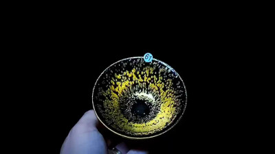 端午节活动福利价高端建盏茶器 钻石晶体为基石燚盏（金油滴）