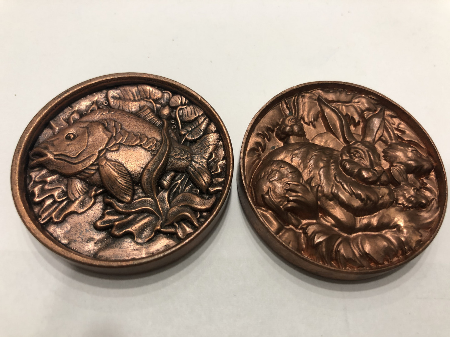 喜迎🐂年艺术麦朵尔第十三场拍卖 动物章 鱼/兔子