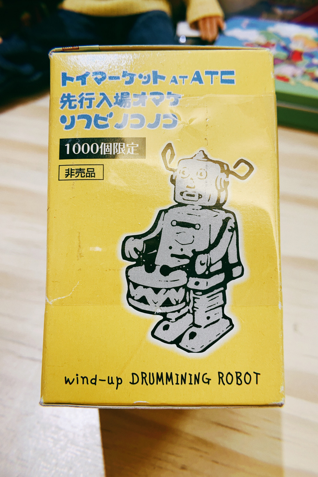 日本中古发条玩具鼓手  限量1000体