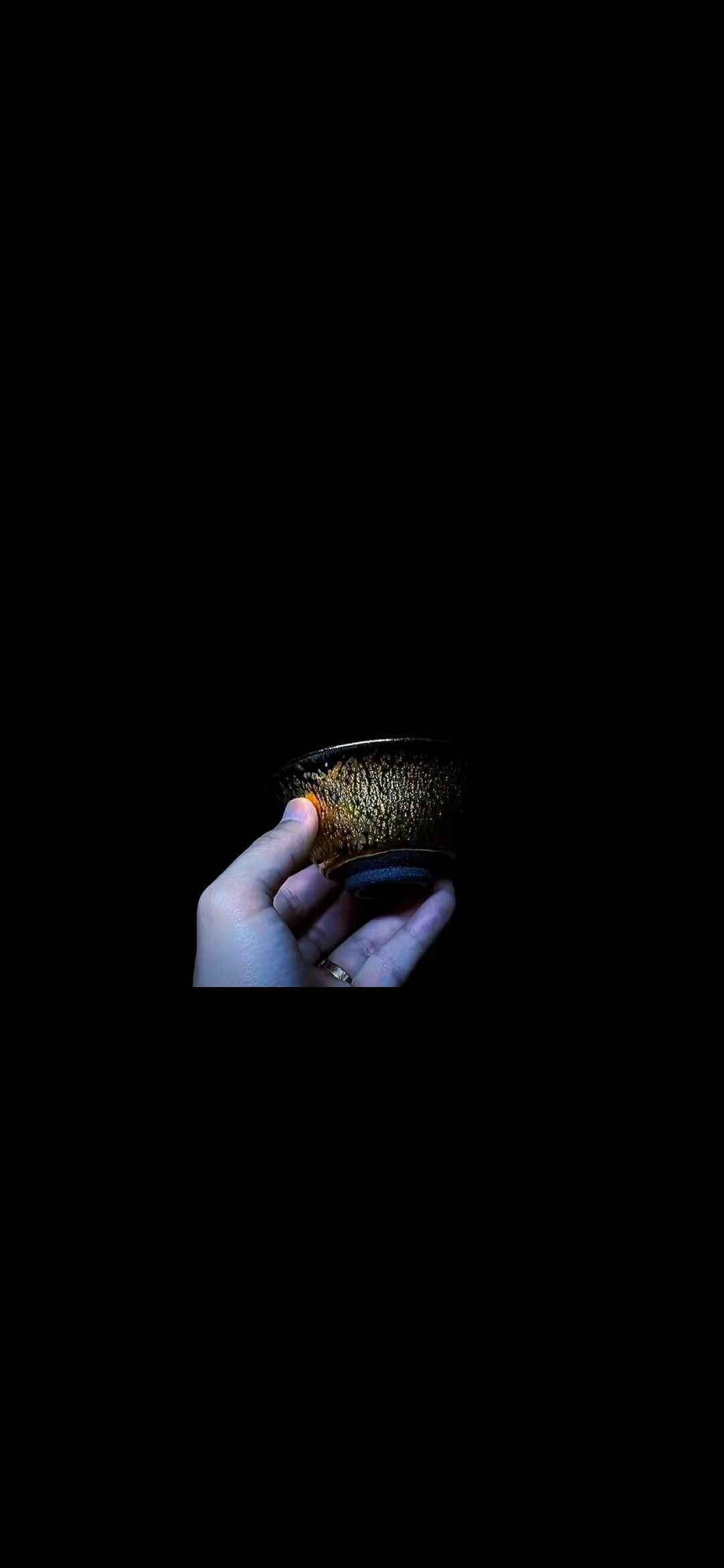 端午节活动福利价高端建盏茶器 钻石晶体为基石燚盏（金油滴）