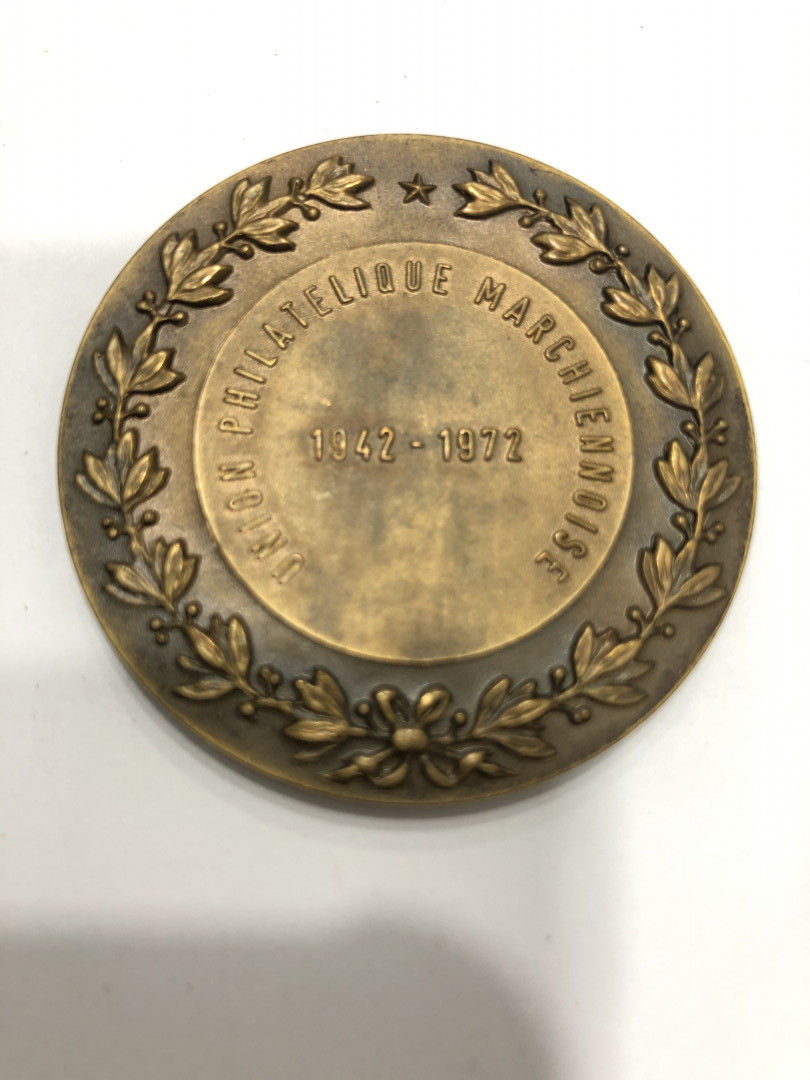 喜迎🐂年艺术麦朵尔第十三场拍卖 法国铜章 1972年邮票展览