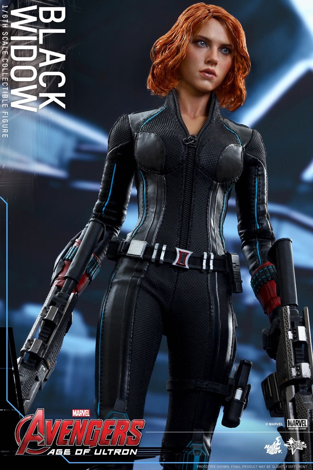 零元拍：Hottoys：1/6 MMS288《复联2-奥创纪元》-黑寡妇 / Black Widow 4.0全新未拆。