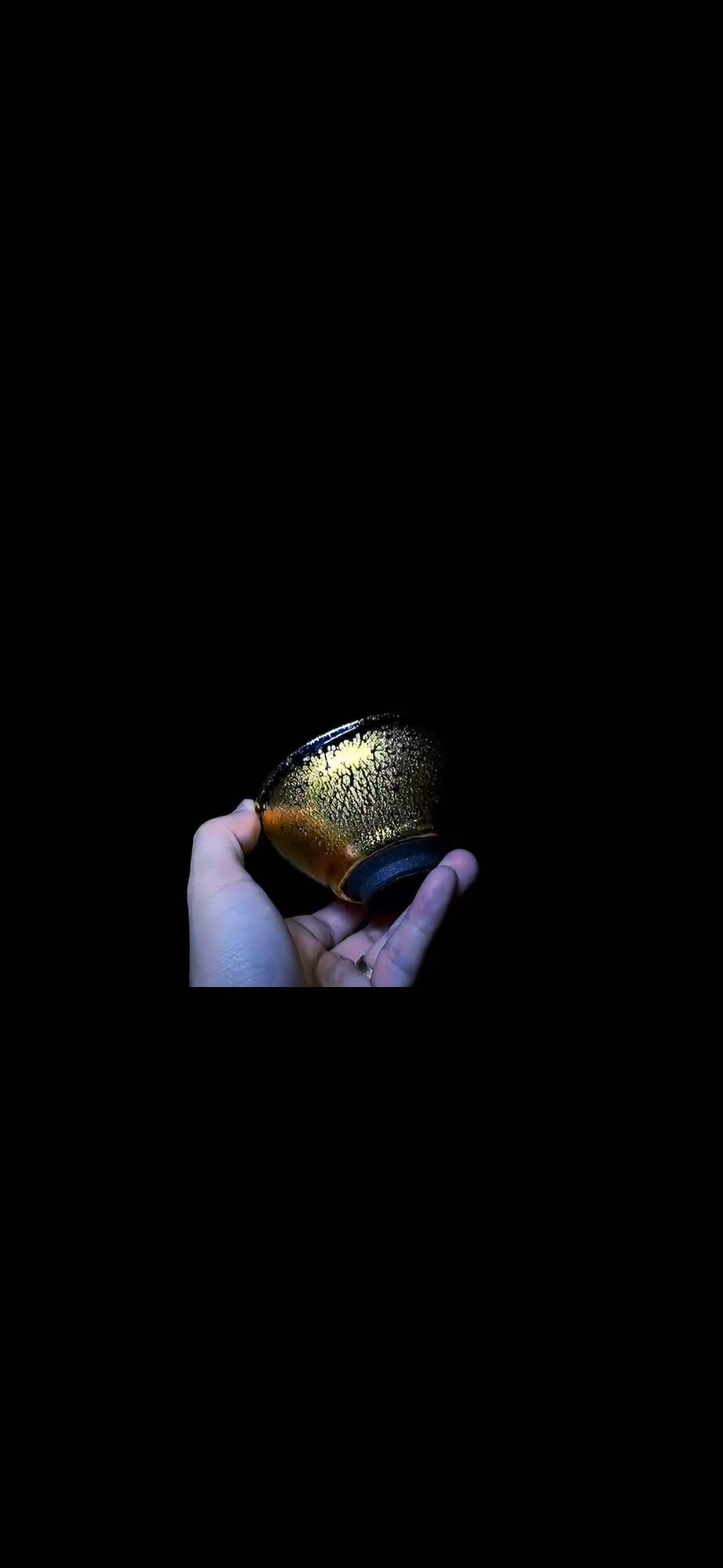 端午节活动福利价高端建盏茶器 钻石晶体为基石燚盏（金油滴）