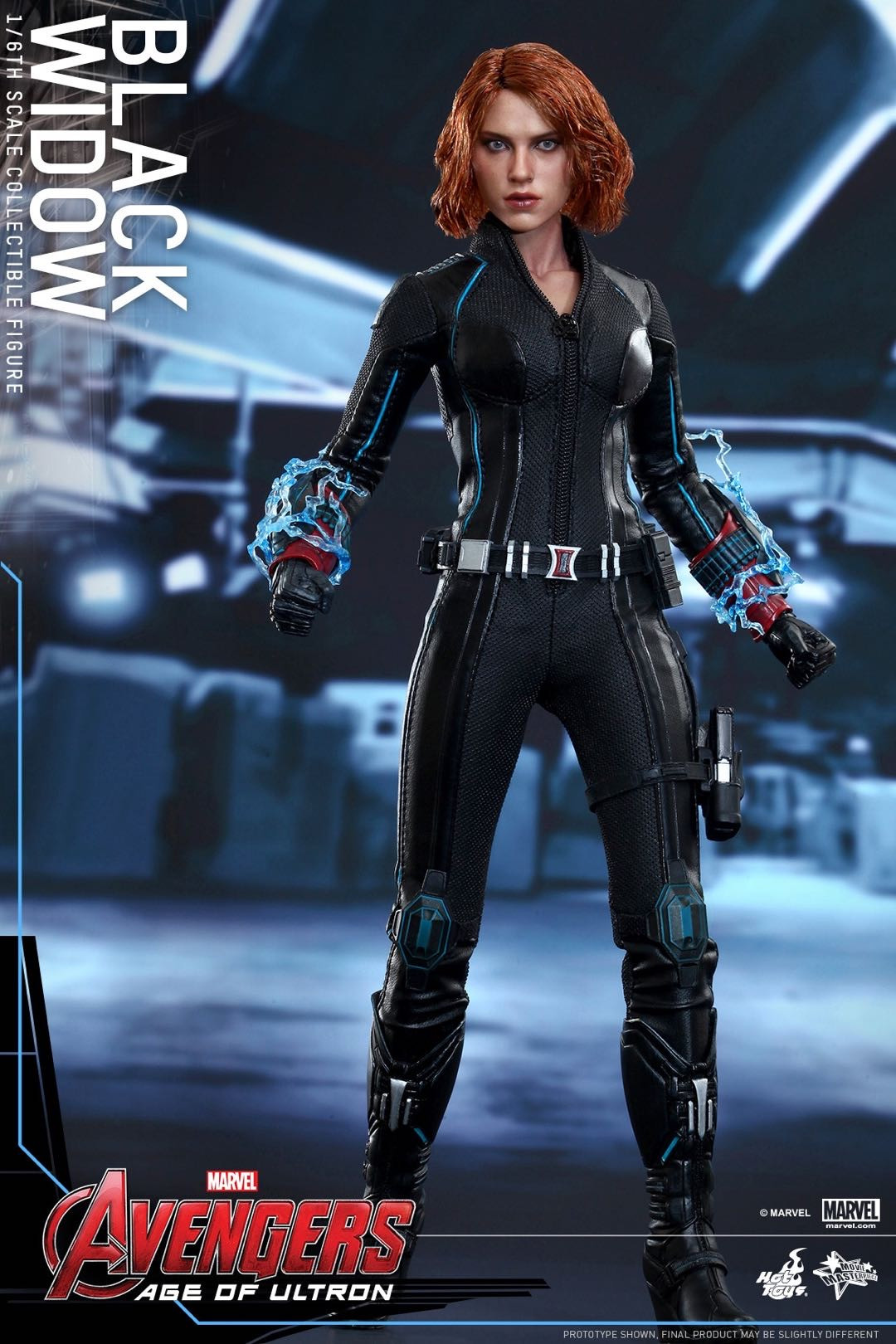 零元拍：Hottoys：1/6 MMS288《复联2-奥创纪元》-黑寡妇 / Black Widow 4.0全新未拆。