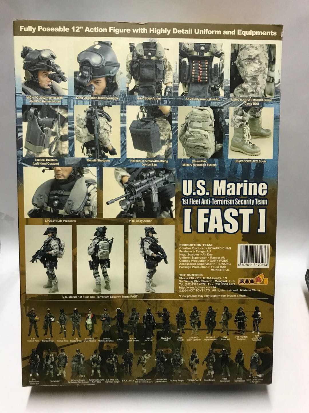 零元拍:经典再现，HT 绝版 1/6 USMC FAST 2004年出品，完美品相