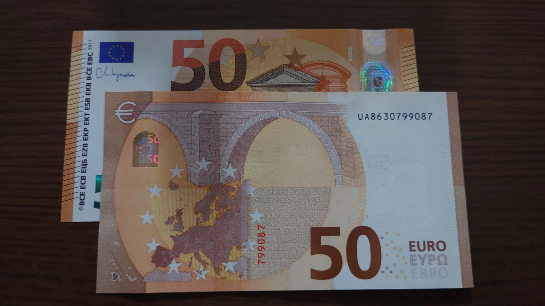 今晚八点【囧羊收藏】精选微拍第28期暨2021年第十九期 世界钱币精选 2019年50欧元（法国版） 最新第四签名 全新绝品全程无4尾号087