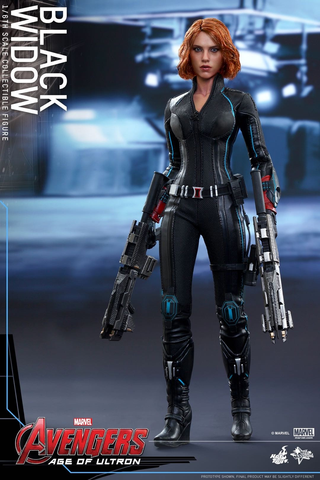 零元拍：Hottoys：1/6 MMS288《复联2-奥创纪元》-黑寡妇 / Black Widow 4.0全新未拆。