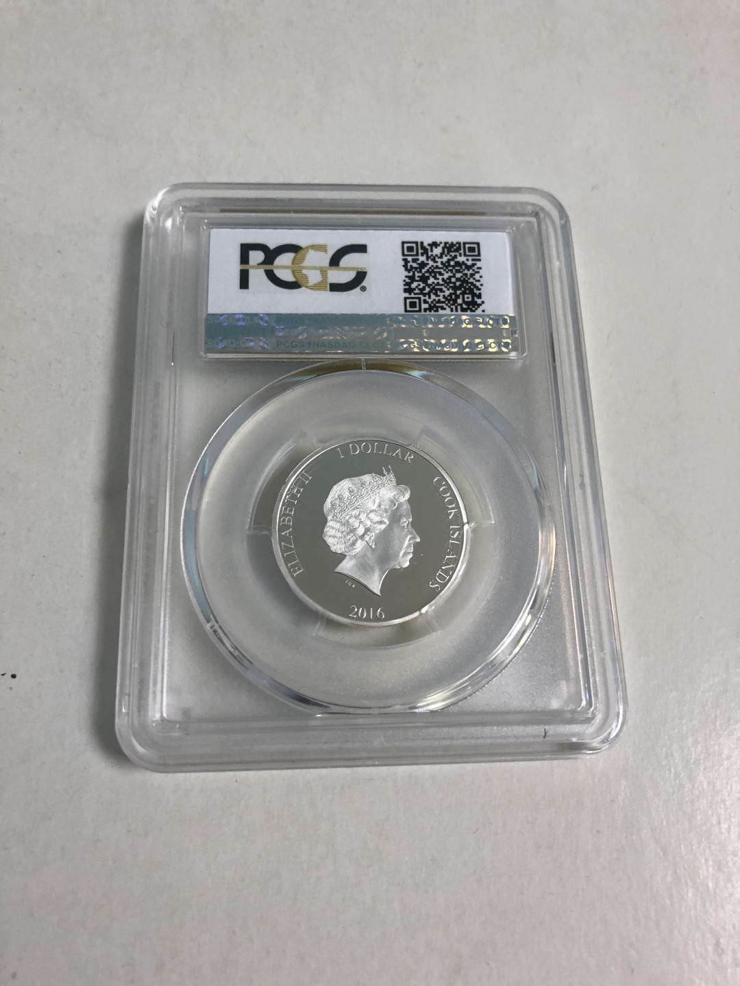 CSIS-GREAT评级精品钱币拍卖第九十四期 库克 脱欧 彩银币 pcgs