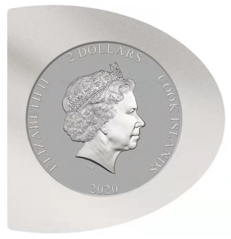 【币观天下】第150期钱币拍卖 库克2020年爱的种子柔情似水水晶镶嵌银币