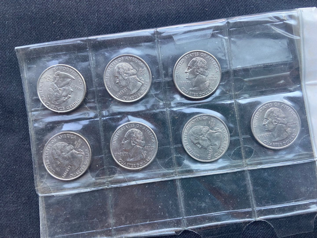 【币观天下】第150期钱币拍卖 【美国】纪念币7枚～