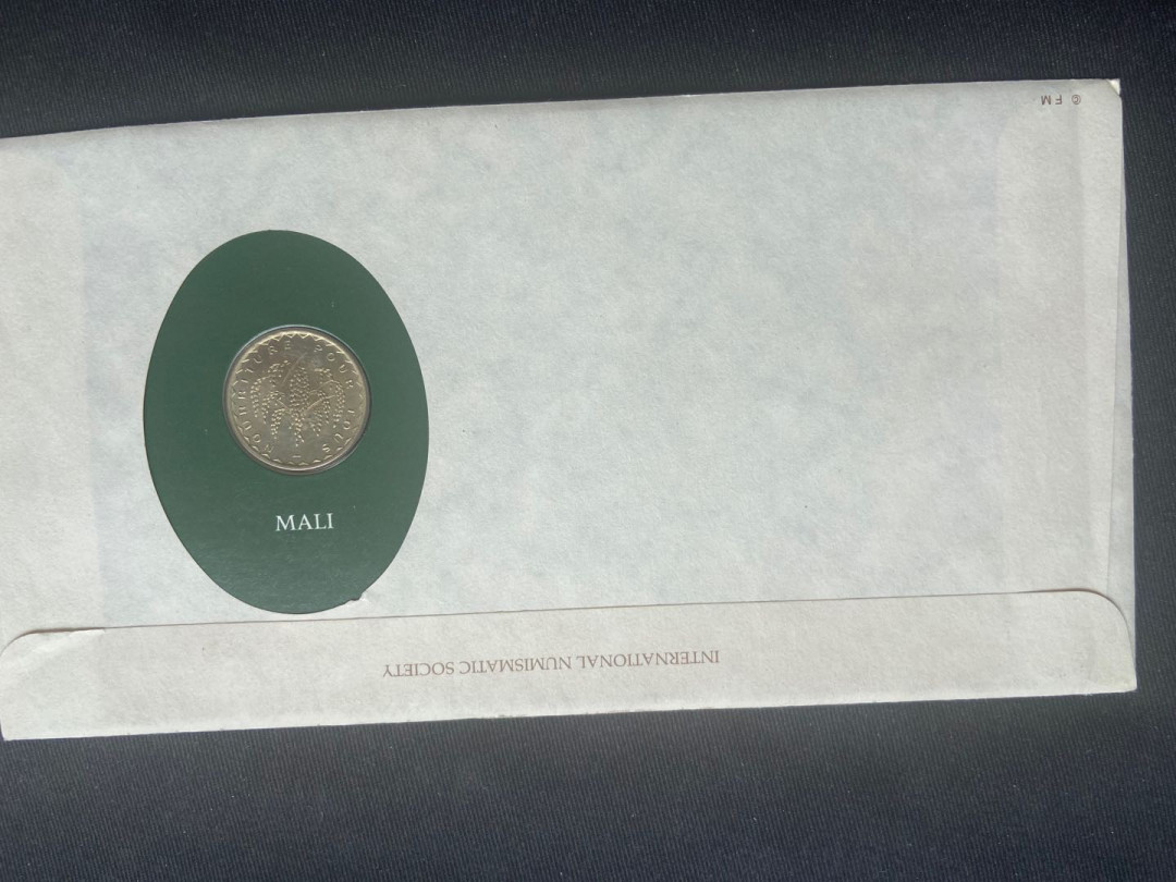 【币观天下】第150期钱币拍卖 马里邮币封一册