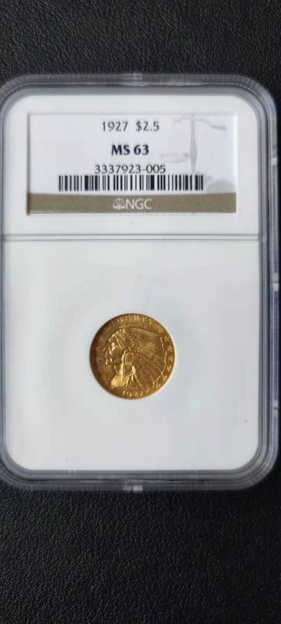 【随心拍&Getcoins】金币专场 拍卖第九十二期   美国1927年印第安人金币