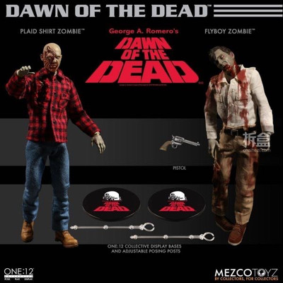 零元拍：Mezco蚂蚁《活死人黎明》丧尸 1:12可动人偶套装，全新未拆。 - 零元拍：Mezco蚂蚁《活死人黎明》丧尸 1:12可动人偶套装，全新未拆。