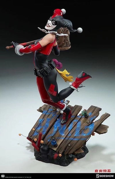 零元拍：Sideshow ：20寸 小丑女 Harley Quinn/哈莉.奎茵 雕像（300474） - 零元拍：Sideshow ：20寸 小丑女 Harley Quinn/哈莉.奎茵 雕像（300474）