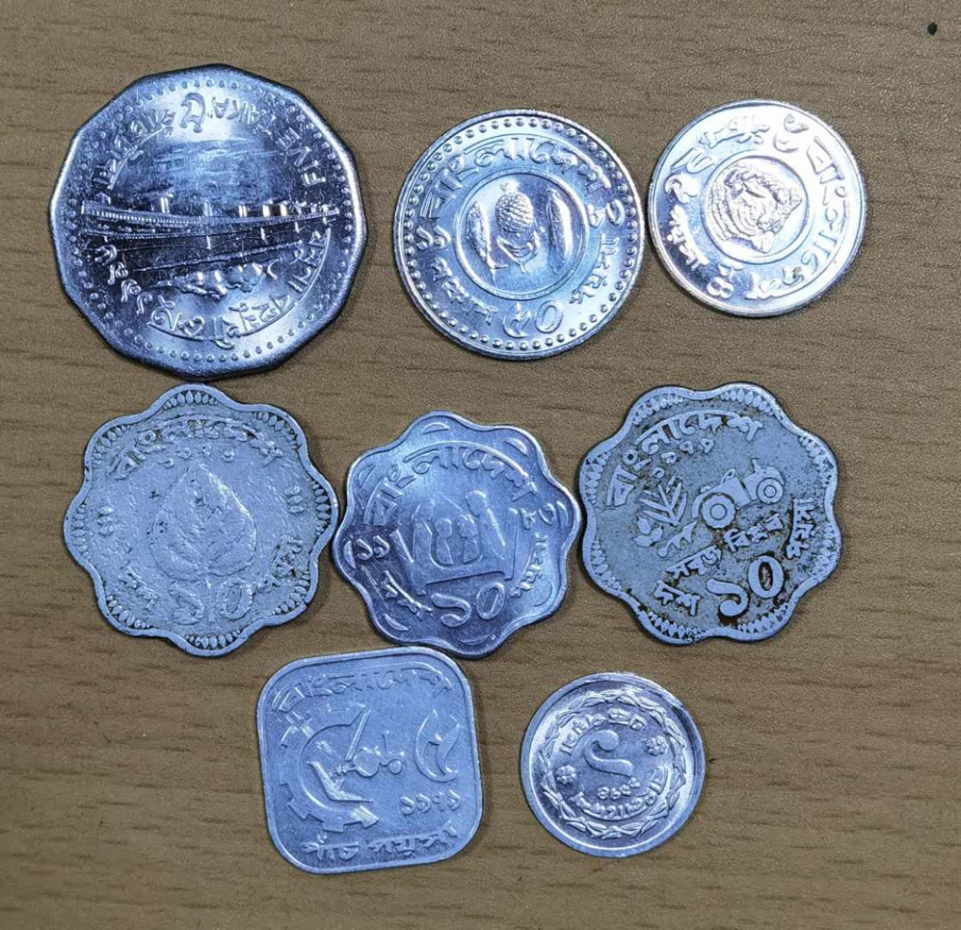 马甸外币专卖微拍第五十三期，外国非贵金属纪念币流通币专场，陆续上新欢迎关注 孟加拉