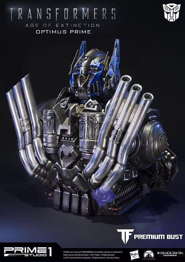 零元拍：Prime 1 Studio PBTFM-09 变形金剛4 擎天柱 胸像 ，实体店先行展示品