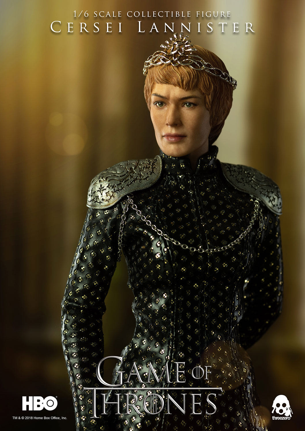 零元拍：ThreeZero 3z0064 1/6 《权力的游戏》- Cersei Lannister/瑟曦·兰尼斯特